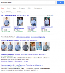 google-serp-shopping-neu-edelweisshemd