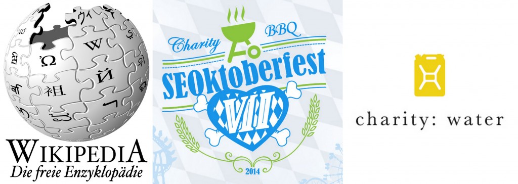 Wikipedia, SEO Oktoberfest, Charity Water